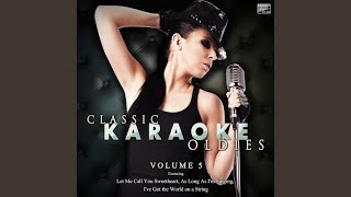 There's a Rainbow Round My Shoulder (In the Style of Bobby Darin) (Karaoke Version)