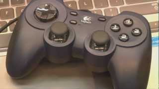 Classic Game Room - LOGITECH DUAL ACTION G-UF13A PC controller review