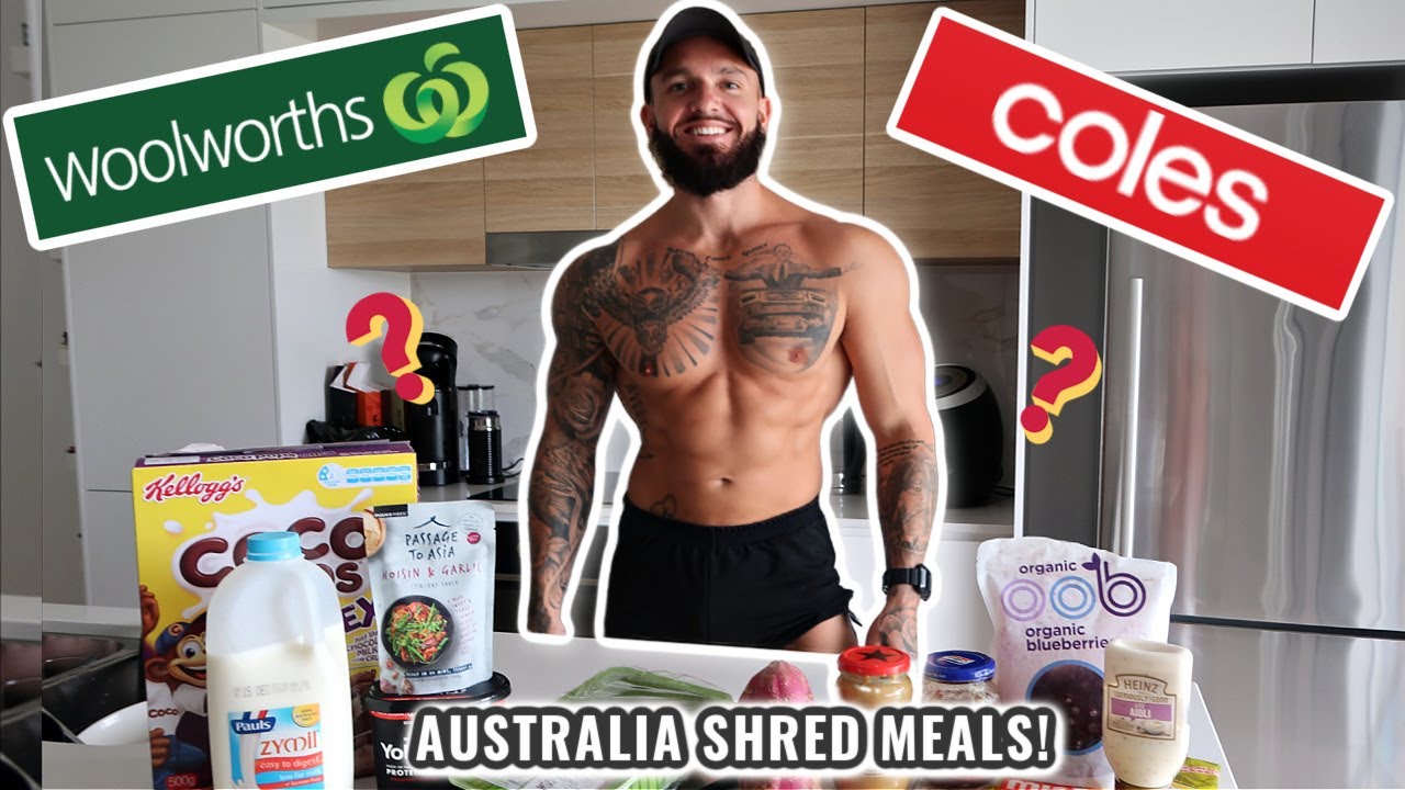 Watch video AUSTRALIAN SHRED MEALS | WHAT I EAT IN A DAY TO LOSE BODY-FAT!! **2600 CALORIES** Now AUSTRALIAN SHRED MEALS | WHAT I EAT IN A DAY TO LOSE BODY-FAT!! **2600 CALORIES**