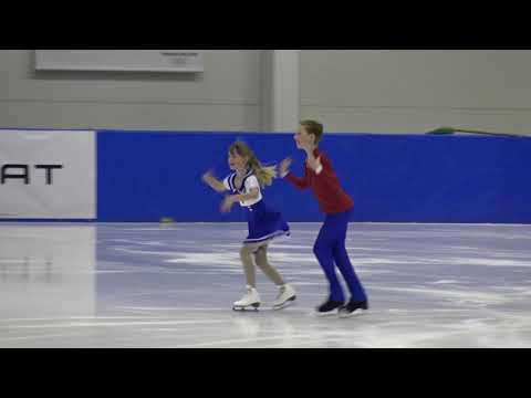 12. Santa Claus Cup 2018: Mia Lee Meyer and Tobias Huber (GER) - ID Intermediate Novice Free Dance