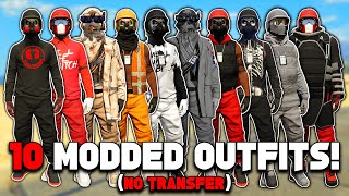 How To Get 10 GTA 5 Modded Outfits No Transfer Glitch!