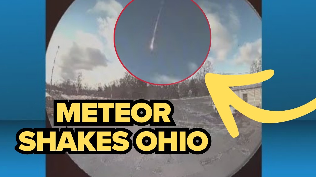 The boom heard around Northeast Ohio: Meteor shakes the region - YouTube