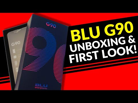 BLU G90 Unboxing & First Impressions!