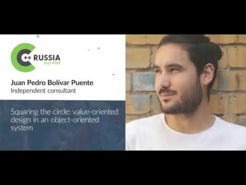 Juan Pedro Bolívar Puente — Squaring the circle: value oriented design in an object oriented system