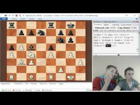 MČR juniorů a mládeže - živý komentář