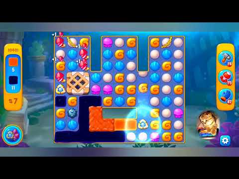 Fishdom,10401 level,no Booster - 10401 уровень, прохождение без бустеров.