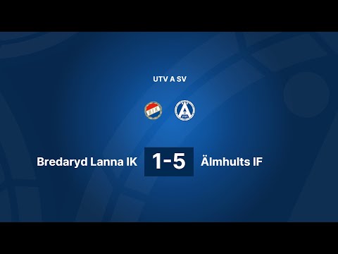 Bredaryd Lanna IK - Älmhults IF (1-5)