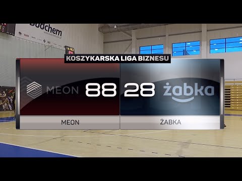 MEON vs Żabka - X kolejka - II Liga Poznań - Koszykarska Liga Biznesu