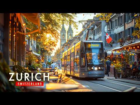 Unbelievably Beautiful! Zurich🇨🇭Summer Walk Like No Other