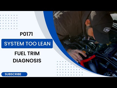 P0171 - System too lean Bank 1 diagnosis using fuel trims and water.