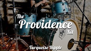 Video thumbnail for Providence Kit Turquoise Ripple (Soundbooth) by SJC Custom Drums