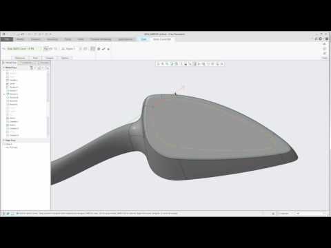 New to Creo 4.0 : Interactive Surface Design - Periodic Curves