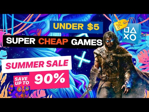 Super Cheap PlayStation Games! 13 Amazing PSN Deals Under $5 in the Summer Sale 2023