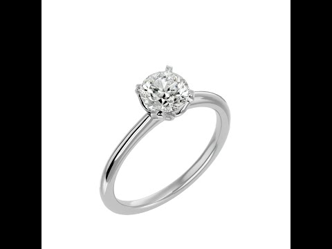 Inel de logodna Opulent Briliant White Aur 18k Diamant Natural - Estelle