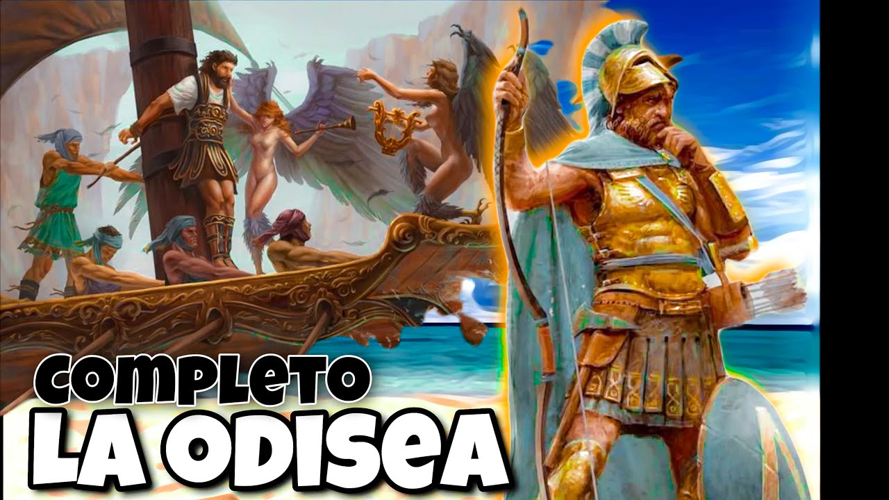 La Odisea. Las Aventuras de Odiseo - Mitología Griega
