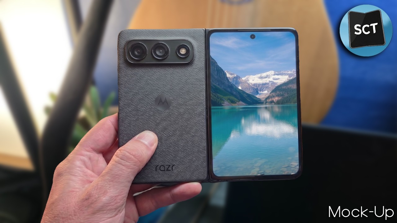 Moto's Wide Razr Fold Appears Imminent 