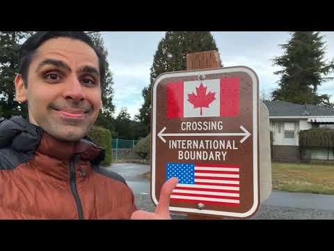 Driving Mexico To Canada - 24 hours in 2 minutes - 1400 miles