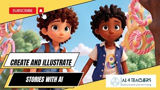 Create and Illustrate Stories with AI #ai4teachers #aiforteachers #canva
