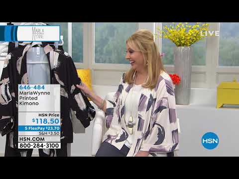 MarlaWynne Printed Kimono