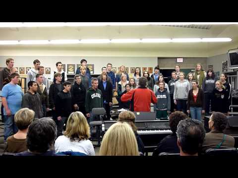 Colfax High School Chamber Choir performs Shenandoah for their parents on March 15, 2012