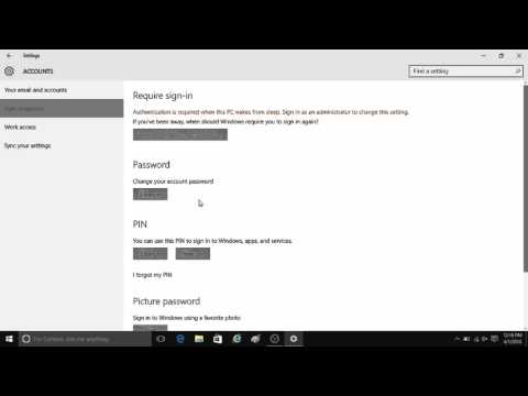 How to Change PIN Settings in Windows 10