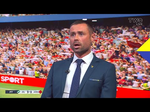 Damien Delaney questions Stephen Kenny after Ireland 3-2 Armenia