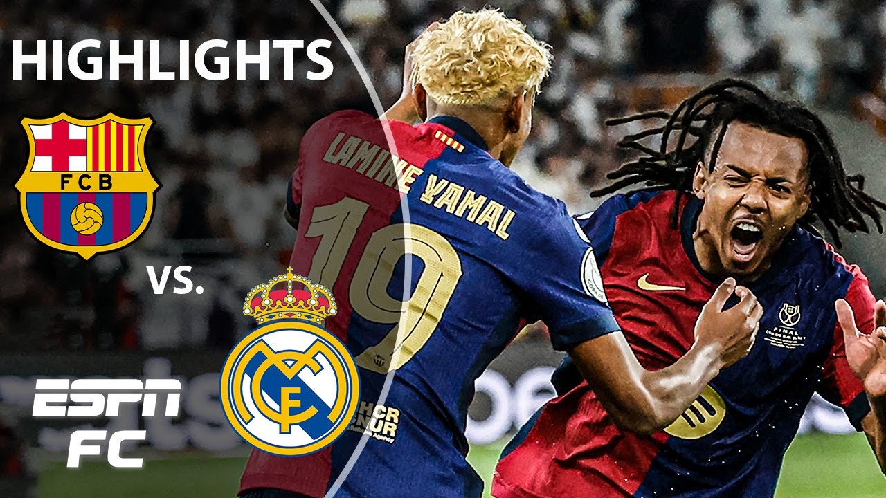 El Clasico Copa del Rey Final: Barcelona vs. Real Madrid | Copa del Rey Highlights | ESPN FC