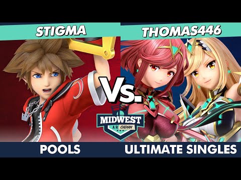 Midwest Arcadian 3 Pools - Stigma (Sora) Vs. Thomas446 (Pyra Mythra) SSBU Ultimate Tournament