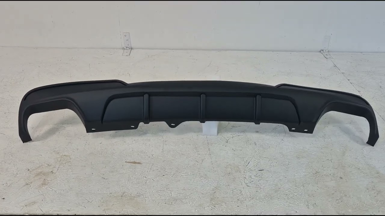 BMW 5 Serie F10/F11 2010–2016 Achterbumperdiffuser voor quad-uitlaat V1 (voor M-Performance) Video 1