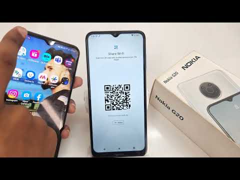 how to connect hotspot qr code in Nokia G20 , Nokia G22 | Nokia G21 me QR Code wifi share kaise kare