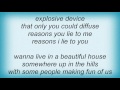 Ryan Adams - Reasons To Lie Lyrics