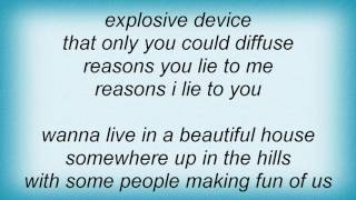 Ryan Adams - Reasons To Lie Lyrics