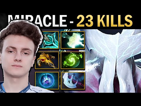 Faceless Void Gameplay Miracle with Mjolnir and 23 Kills - Dota 2 Ringmaster