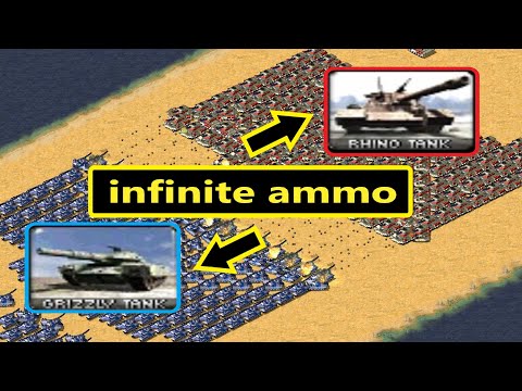 Infinite ammo - Same Cost - Red Alert 2
