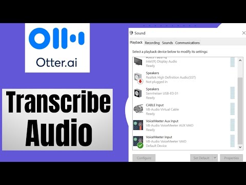 How To Use Otter AI To Transcribe Audio