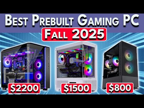 Best Prebuilt Gaming PC 2025 | 1440p, 4k, & Budget | Best Gaming PC 2025
