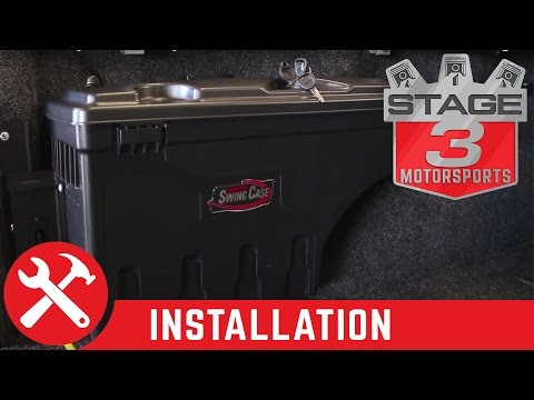 2015-2016 F-150 Undercover Swing Case Drivers Side Storage Box Install