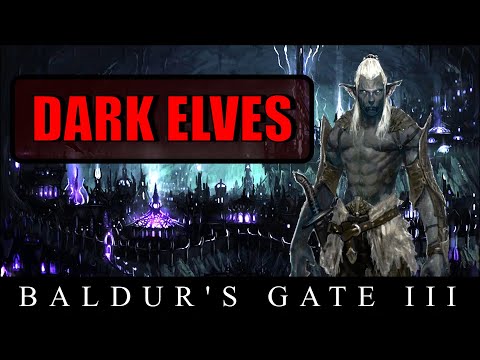 The Drow Race | Baldur's Gate 3 Lore