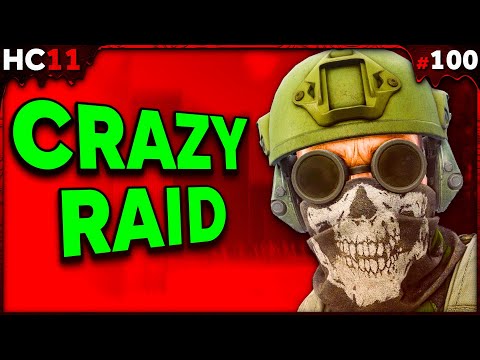 This CUSTOMS RAID was CRAZY!! - Hardcore S11 - #100