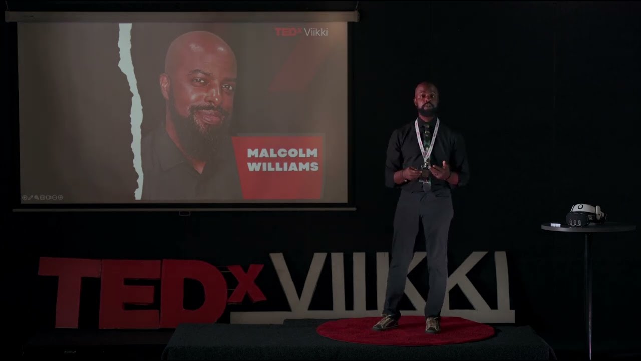 Malcolm Williams on stage