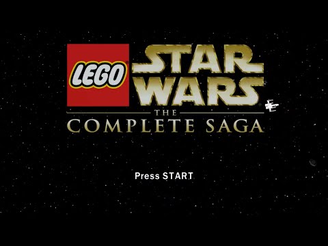 Main Menu/Title Screen and Exploring the Mos Eisley Cantina Hub | LEGO Star Wars: The Complete Saga
