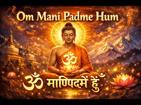 Om Mani Padme Hum | ॐ मणिपद्मे हूँ | 3 hours | Peace, Positivity & Spiritual Meditation
