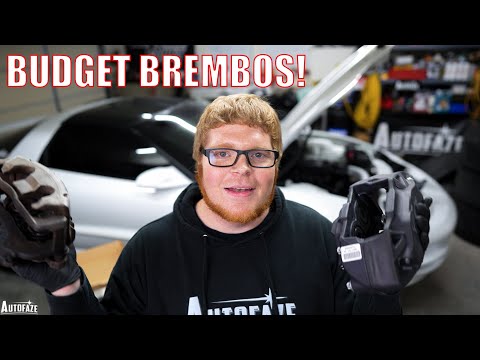Budget BIG Brembo Brake Kit Install For Our 4th Gen WS6!