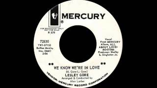 Lesley Gore - We Know We&#39;re In Love