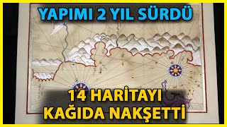 Piri Reis Haritaları, Minyatür Sanatıyla Tablolaştırıldı