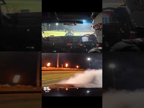 Mcfry at World Time Attack, mayhem after dark drift demo. In-car and out. Blown big block chevy 🔥