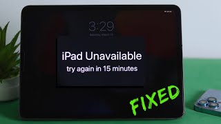 Fixed: iPad Unavailable! [Without iTunes & PC]