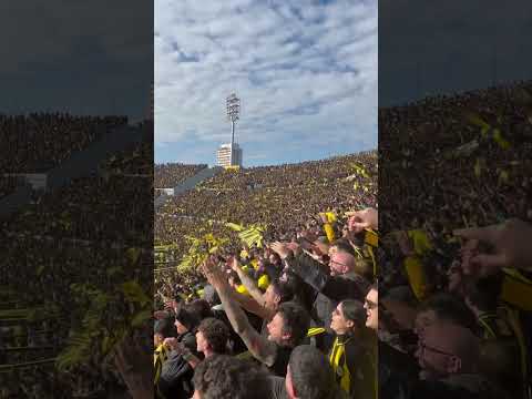 "Hinchada de Peñarol vs nacional" Barra: Barra Amsterdam &bull; Club: Peñarol
