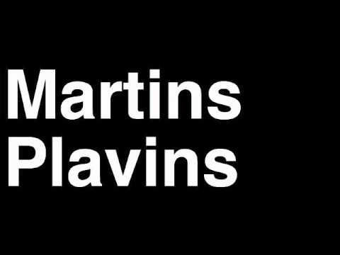 How to Pronounce Martins Plavins Latvia Bronze Medal Beach Volleyball London 2012 Olympics Video