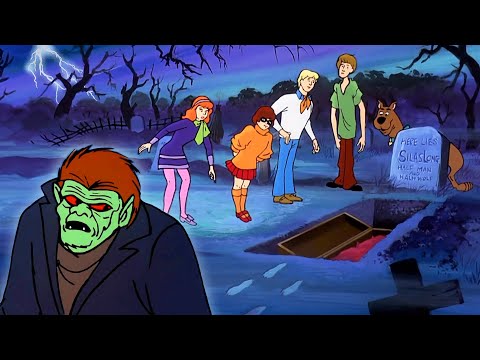 Scooby-Doo Haunted Graveyard Ambience - Thunder, Rain, Wind Sounds and Music (2 hr)